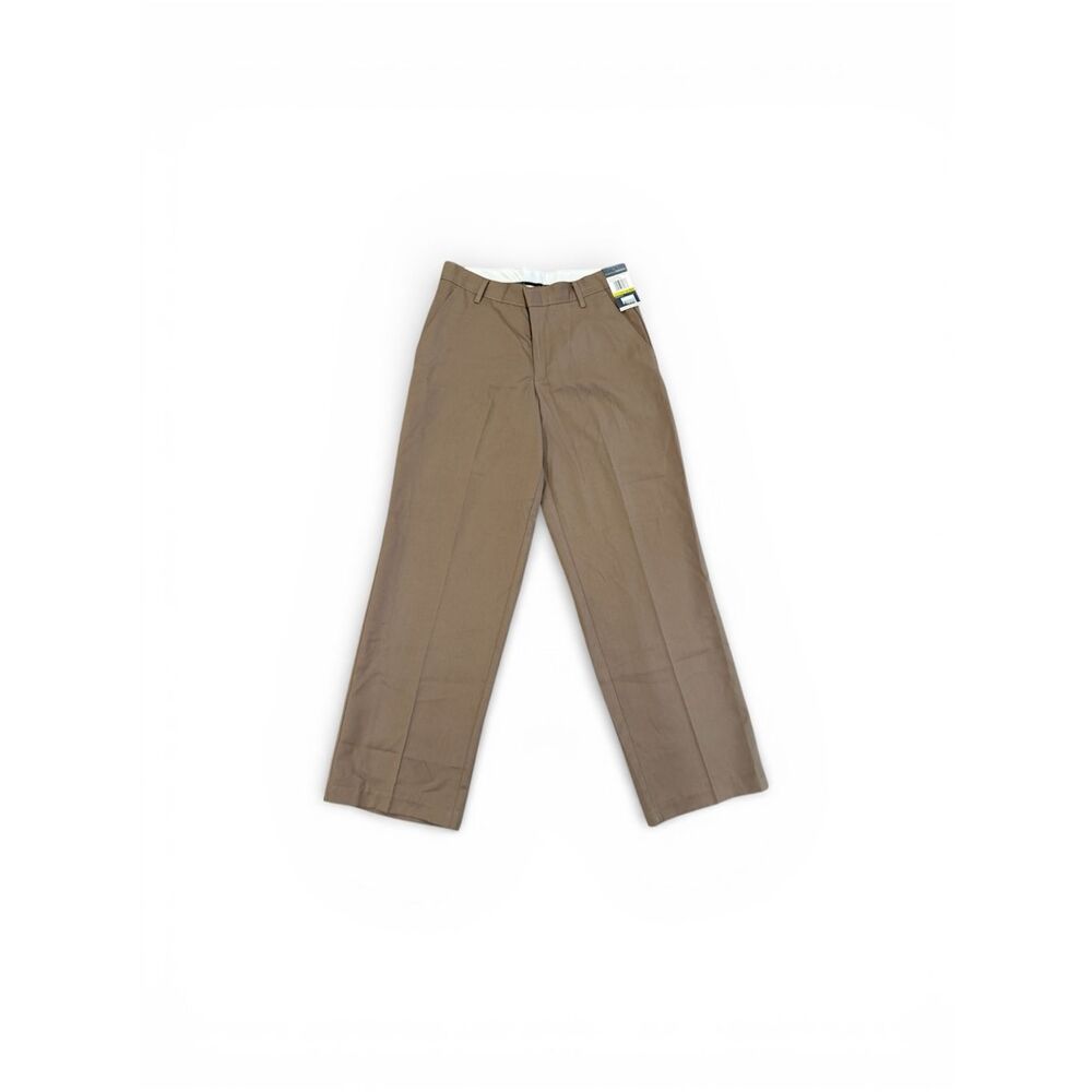 NWT Perry Ellis Portfolio Boys Taupe Dress Pants Size 14 Reg